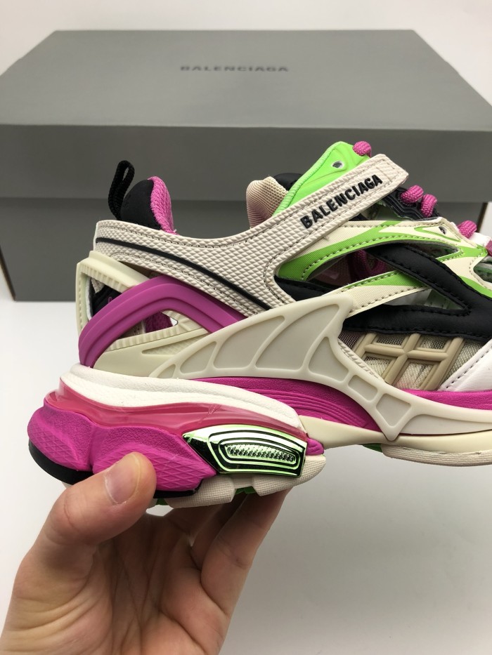 Balenciaga Mens Shoes Sneakers Luxury Brand Track 2.0 Clear Sole Sneaker with Original Box