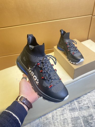 Dsquared2 Men Shoes Sneakers Luxury Brand Breathable RUN DS2 SNEAKERS with Original Box