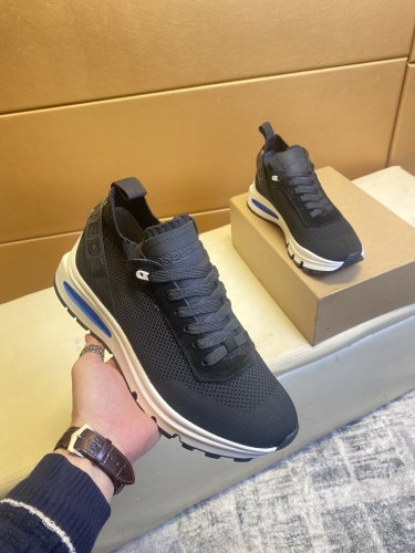 Dsquared2 Men Shoes Sneakers Luxury Brand Breathable RUN DS2 SNEAKERS with Original Box
