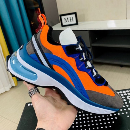 Dsquared2 Men Shoes Sneakers Luxury Brand Breathable RUN DS2 LEGEND Boxer Bumper SNEAKERS with Original Box