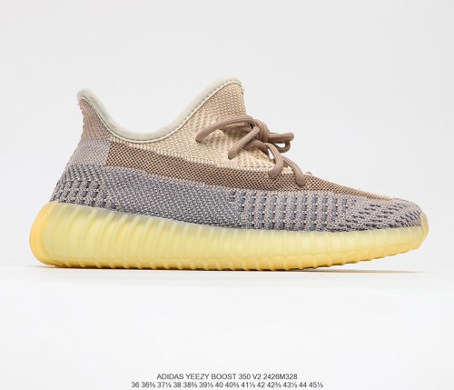 Kanye West x Adidas Yeezy Boost 350 V2 Ash Pearl  Mens Womens Shoes Sneakers Breathable Design with Original Box 2426M328