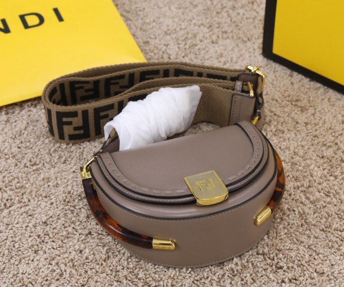 Fendi Womens Bags Shoulder Bags Handbags Luxury Brand FENDI Vintage Moonlight bag