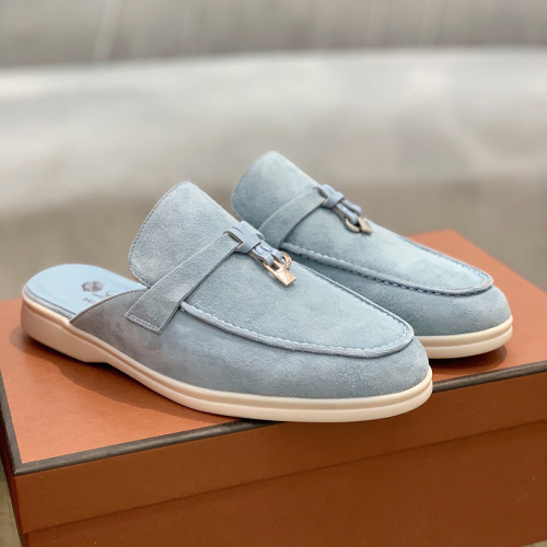 Loro Piana Womens Shoes Loafers Sandals Slippers Casual Design Luxury Brand Fashion Shoes for Women with Original Box