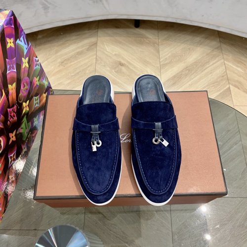 Loro Piana Womens Shoes Loafers Sandals Slippers Casual Design Luxury Brand Fashion Shoes for Women with Original Box