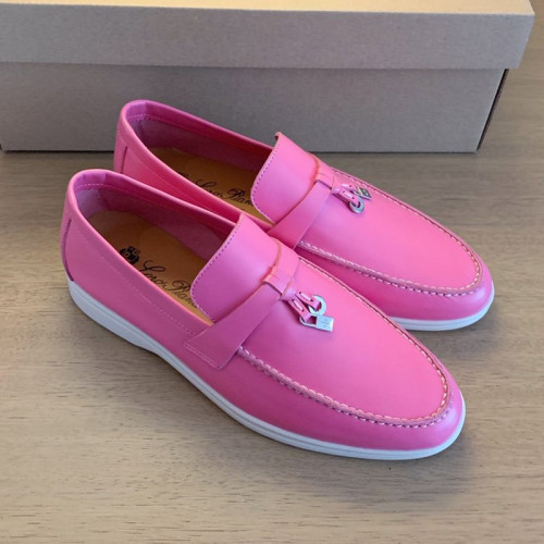 Loro Piana Womens Shoes Loafers Casual Design Luxury Brand Fashion Shoes for Women with Original Box