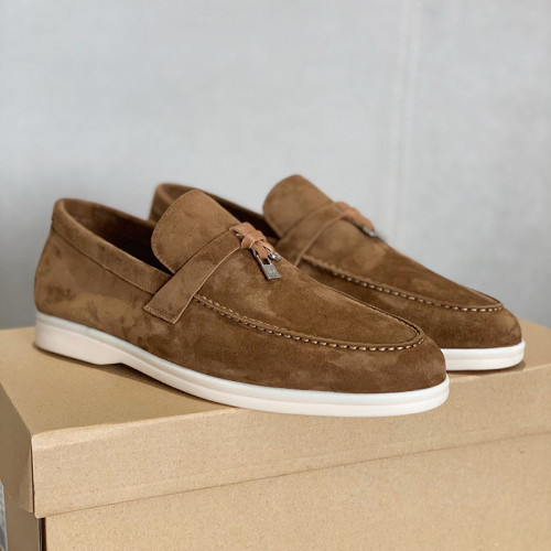 Loro Piana Mens Shoes Loafers Casual Design Luxury Brand Fashion Shoes for Men with Original Box