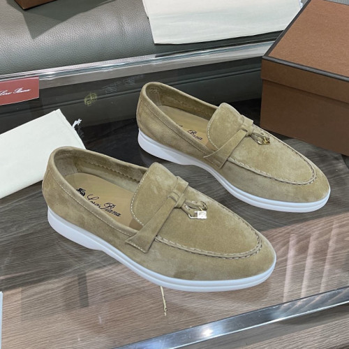 Loro Piana Womens Shoes Loafers Casual Design Luxury Brand Fashion Shoes for Women with Original Box No.2
