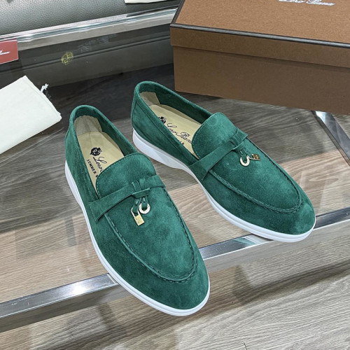 Loro Piana Womens Shoes Loafers Casual Design Luxury Brand Fashion Shoes for Women with Original Box No.9