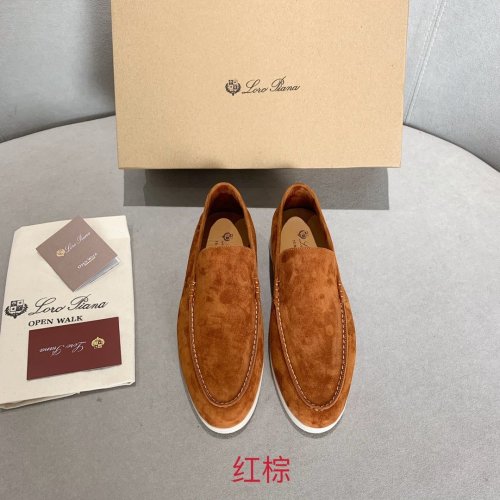 Loro Piana Mens Shoes Loafers Casual Design Luxury Brand Fashion Shoes for Men with Original Box