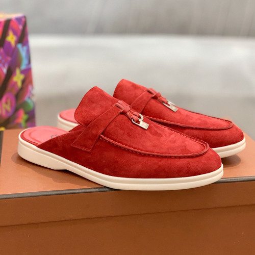 Loro Piana Womens Shoes Loafers Sandals Slippers Casual Design Luxury Brand Fashion Shoes for Women with Original Box