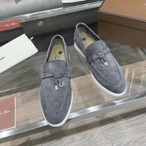 Loro Piana Womens Shoes Loafers Casual Design Luxury Brand Fashion Shoes for Women with Original Box No.14