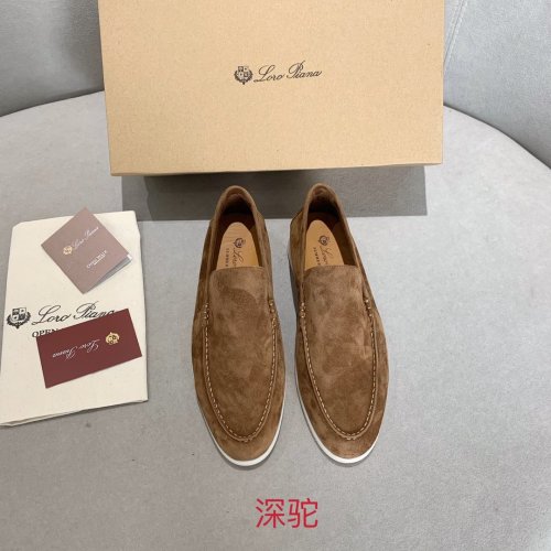 Loro Piana Mens Shoes Loafers Casual Design Luxury Brand Fashion Shoes for Men with Original Box