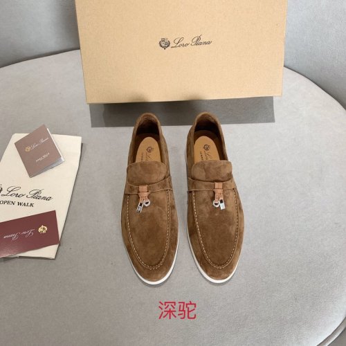 Loro Piana Mens Shoes Loafers Casual Design Luxury Brand Fashion Shoes for Men with Original Box