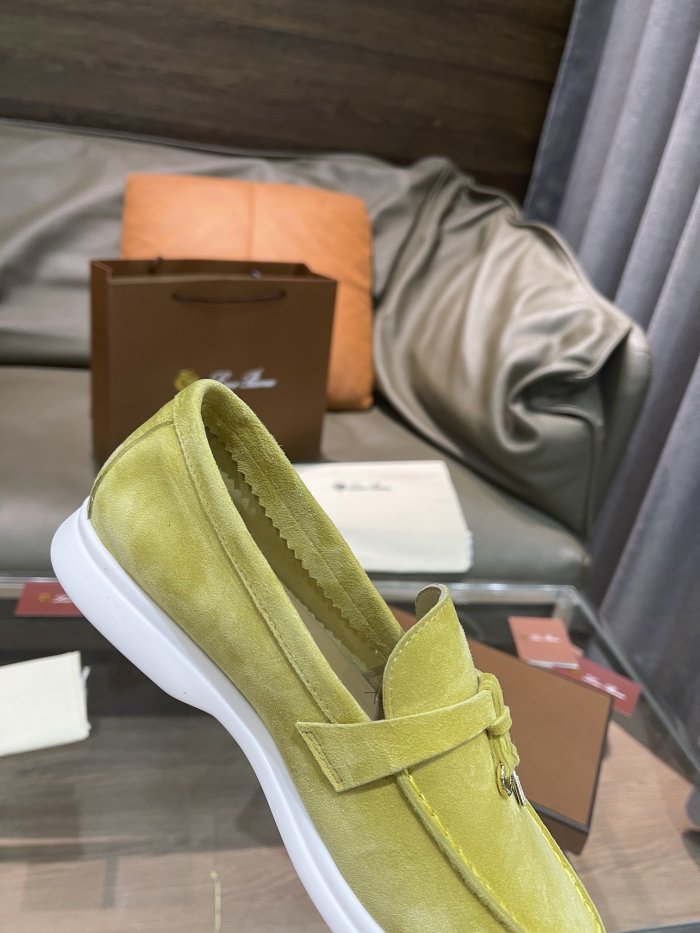 Loro Piana Womens Shoes Loafers Casual Design Luxury Brand Fashion Shoes for Women with Original Box No.13
