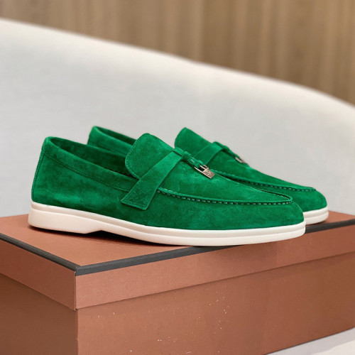 Loro Piana Womens Shoes Loafers Casual Design Luxury Brand Fashion Shoes for Women with Original Box