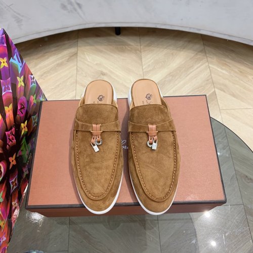 Loro Piana Womens Shoes Loafers Sandals Slippers Casual Design Luxury Brand Fashion Shoes for Women with Original Box