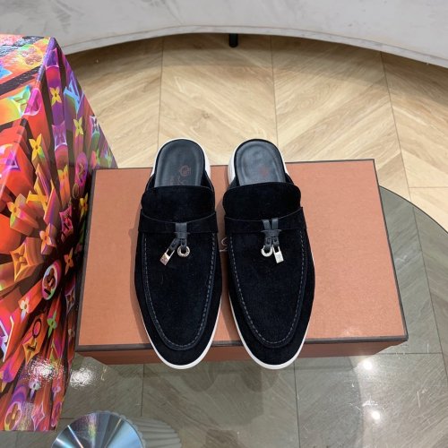 Loro Piana Womens Shoes Loafers Sandals Slippers Casual Design Luxury Brand Fashion Shoes for Women with Original Box