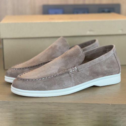 Loro Piana Womens Shoes Loafers Casual Design Luxury Brand Fashion Shoes for Women with Original Box