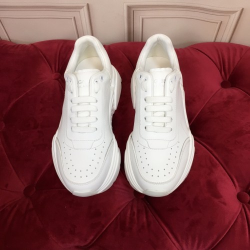 Dolce&Gabbana Men Shoes Sneakers Luxury Brand Mixed-material Daymaster sneakers with DG logo CS1941AQ7098B706