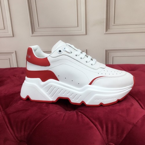 Dolce&Gabbana Men Shoes Sneakers Luxury Brand Mixed-material Daymaster sneakers with DG logo CS1941AQ7098B706