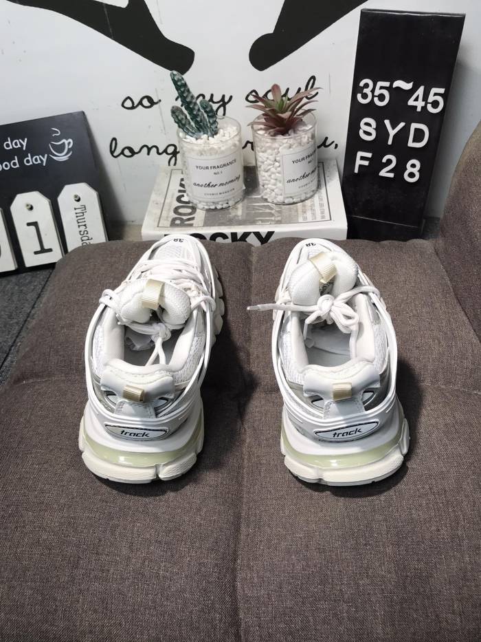 Balenciaga Mens Shoes Sneakers Luxury Brand Track 3.0 Clear Sole Sneaker with Original Box