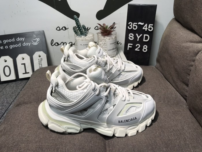 Balenciaga Mens Shoes Sneakers Luxury Brand Track 3.0 Clear Sole Sneaker with Original Box