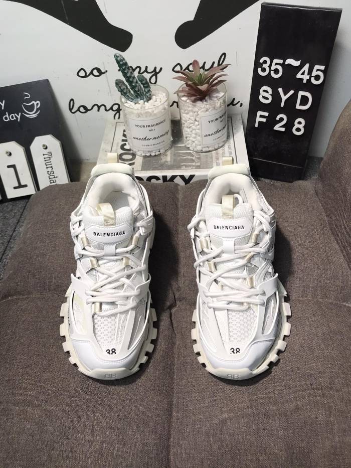Balenciaga Mens Shoes Sneakers Luxury Brand Track 3.0 Clear Sole Sneaker with Original Box