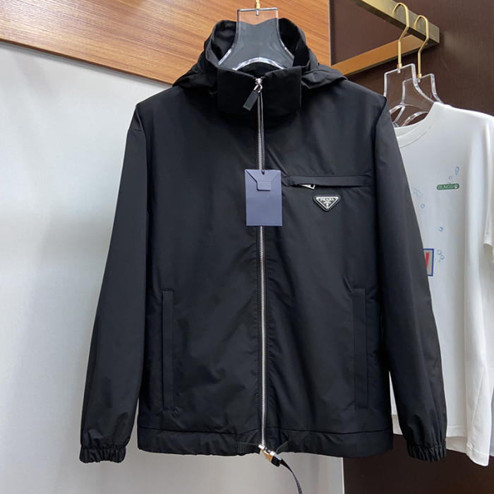 Prada Design Fashion Mens Jackets Thin Design Luxury Brand