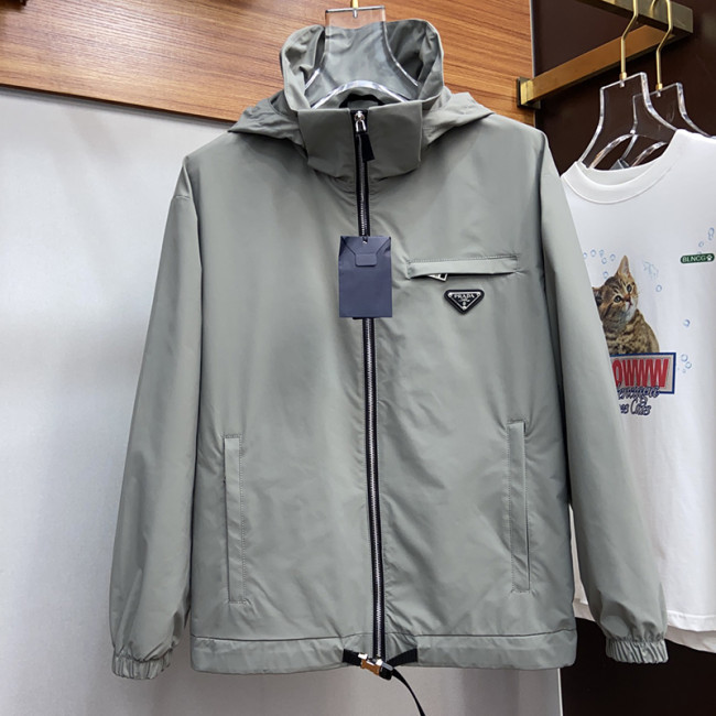 Prada Design Fashion Mens Jackets Thin Design Luxury Brand