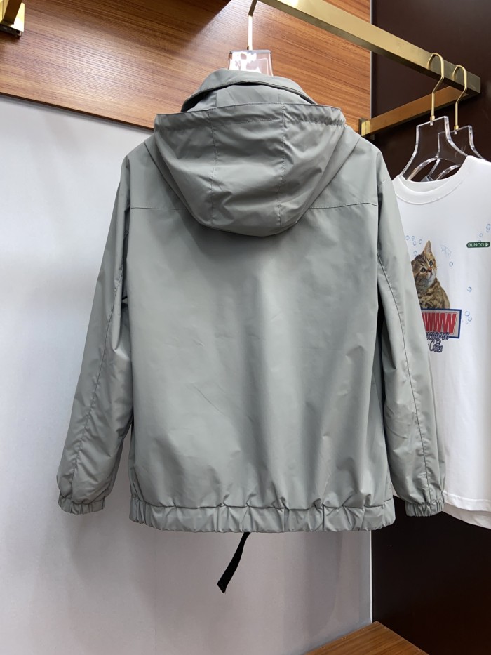 Prada Design Fashion Mens Jackets Thin Design Luxury Brand