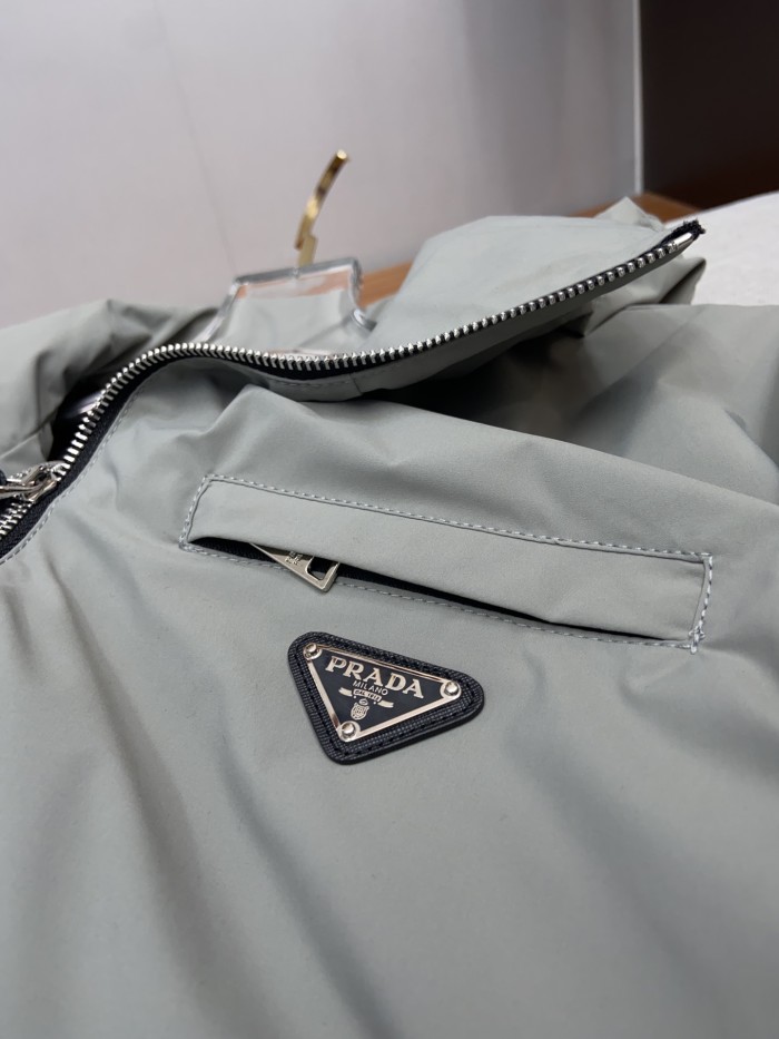 Prada Design Fashion Mens Jackets Thin Design Luxury Brand
