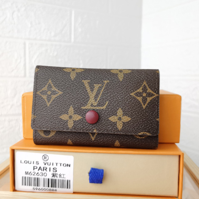 Louis Vuitton 6 KEY HOLDER Damier Ebene canvas Luxury Brand with Original Box N62630