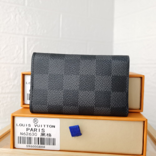 Louis Vuitton 6 KEY HOLDER Damier Ebene canvas Luxury Brand with Original Box N62630