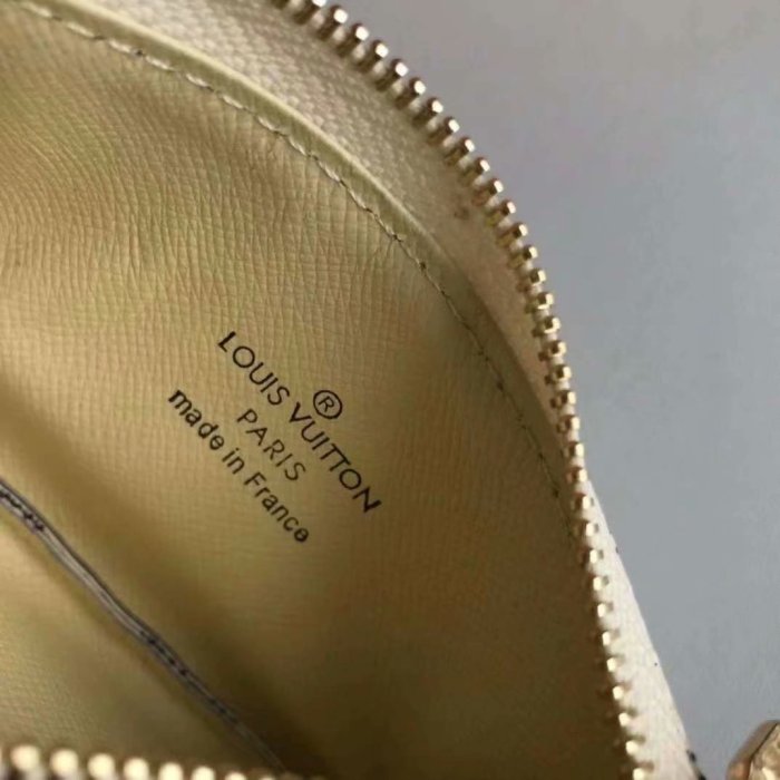 Louis Vuitton KEY POUCH Damier Azur coated canvas Luxury Brand with Original Box N62659