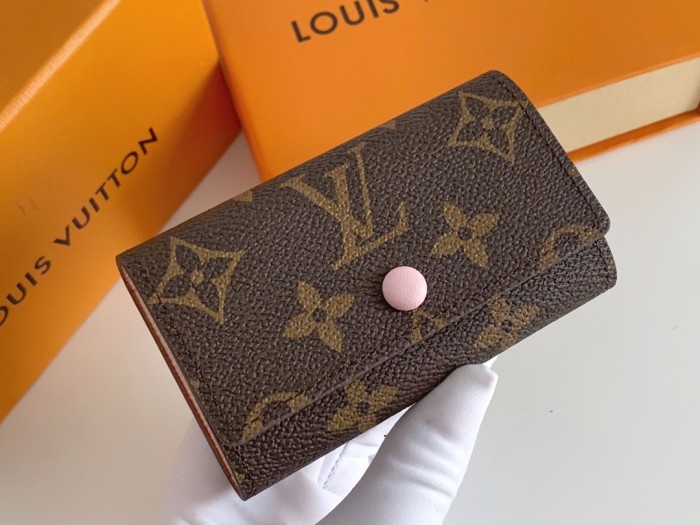 Louis Vuitton 6 KEY HOLDER Monogram canvas Luxury Brand with Original Box M61285