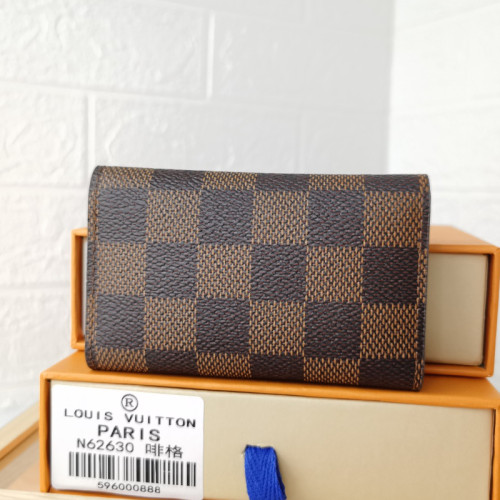 Louis Vuitton 6 KEY HOLDER Damier Ebene canvas Luxury Brand with Original Box N62630