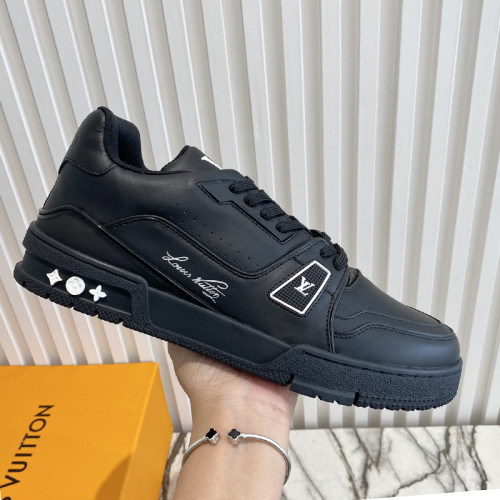 Louis Vuitton Men Shoes Fashion Sneakers Design Luxury Brand LV TRAINER SNEAKER with Original Box 1A9AFY