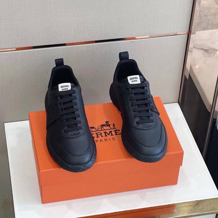 Hermes Mens Casual Shoes Fashion Sneakers Luxury Brand with Original Box