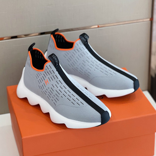 Hermes Mens Casual Shoes Fashion Sneakers Luxury Brand with Original Box