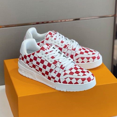 Louis Vuitton Men Shoes Fashion Sneakers Design Luxury Brand LV TRAINER SNEAKER with Original Box 1A9J8J