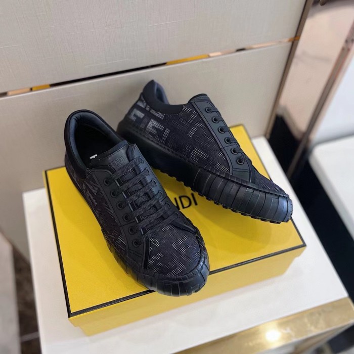 Fendi Mens Shoes Fashion Sneakers Luxury Brand Casual Shoes for Men with Original Box