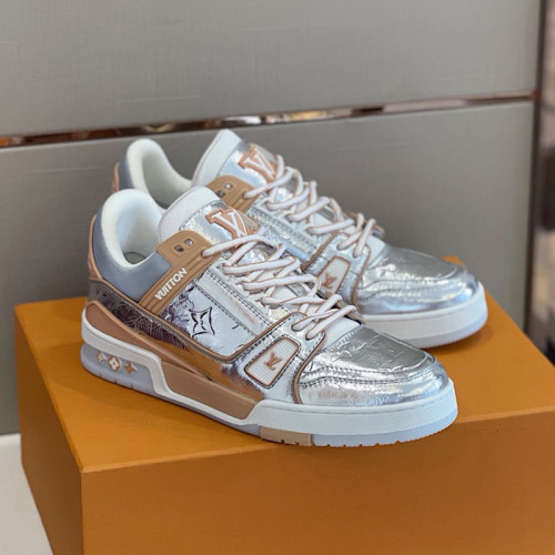 Louis Vuitton Men Shoes Fashion Sneakers Design Luxury Brand LV TRAINER SNEAKER with Original Box 1A996N