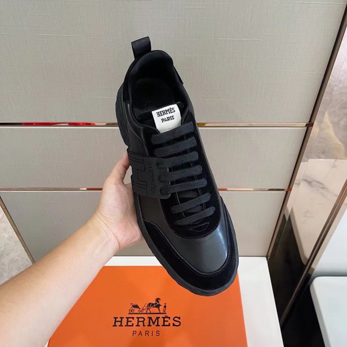 Hermes Mens Casual Shoes Fashion Sneakers Luxury Brand with Original Box