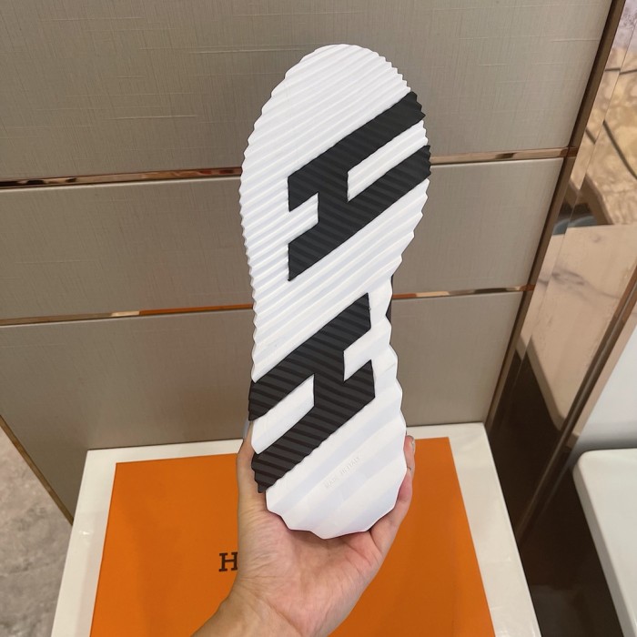 Hermes Mens Casual Shoes Fashion Sneakers Luxury Brand with Original Box