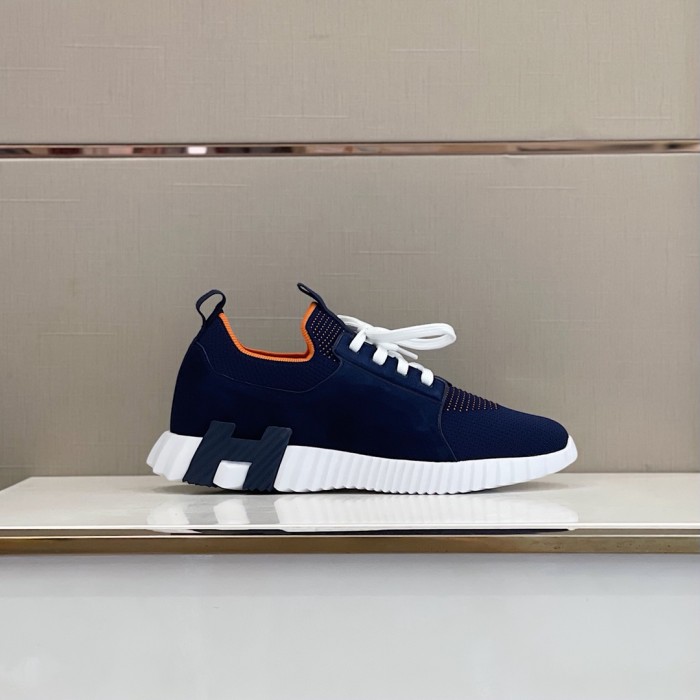 Hermes Mens Casual Shoes Fashion Sneakers Luxury Brand with Original Box