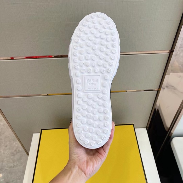 Fendi Mens Shoes Fashion Sneakers Luxury Brand Casual Shoes for Men with Original Box