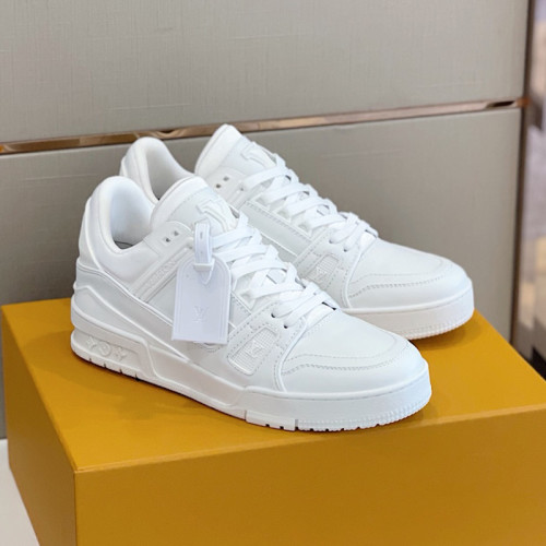 Louis Vuitton Men Shoes Fashion Sneakers Design Luxury Brand LV TRAINER SNEAKER with Original Box 1A9G5D