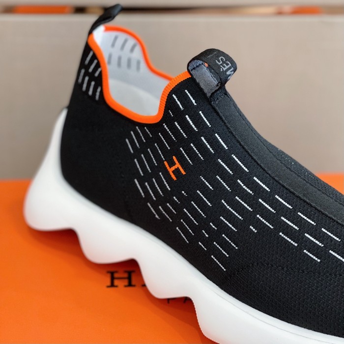 Hermes Mens Casual Shoes Fashion Sneakers Luxury Brand with Original Box