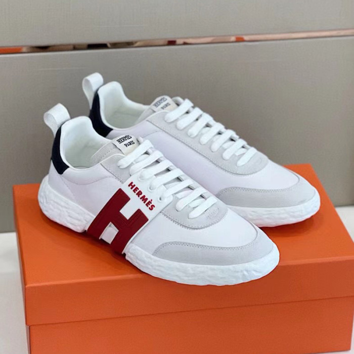 Hermes Mens Casual Shoes Fashion Sneakers Luxury Brand with Original Box