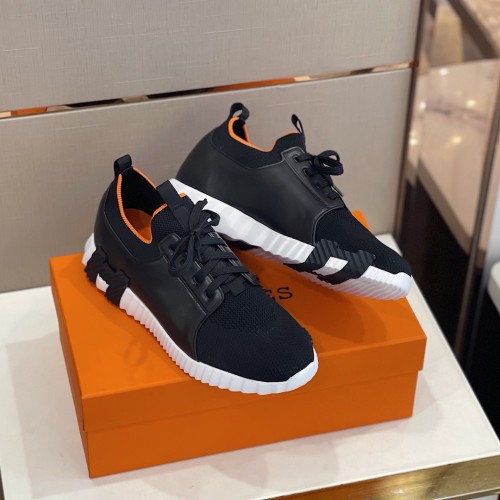 Hermes Mens Casual Shoes Fashion Sneakers Luxury Brand with Original Box